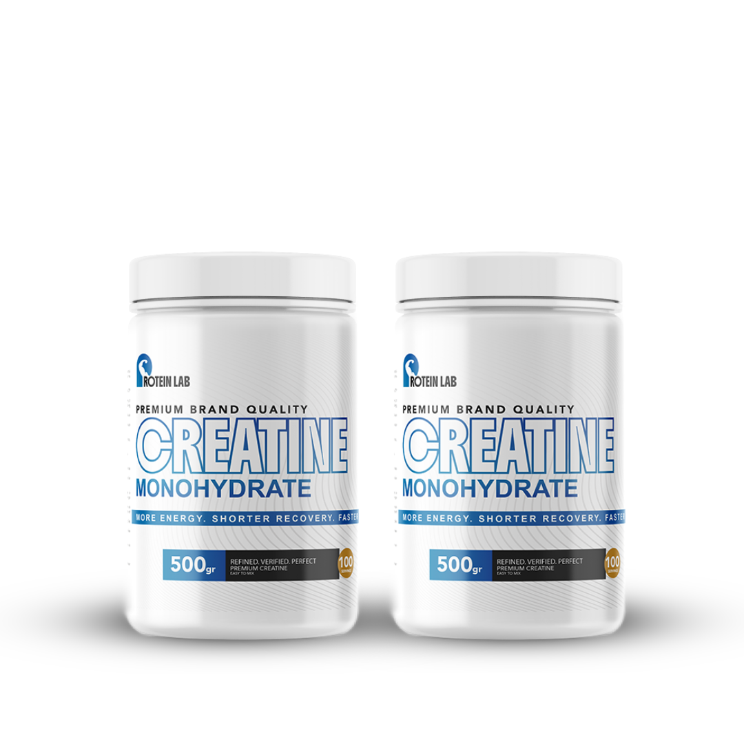 Pack 2 x Créatine Monohydrate 500g - Protein Lab